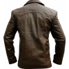 HITMAN Classic Brown Leather Motorcycle Jacket